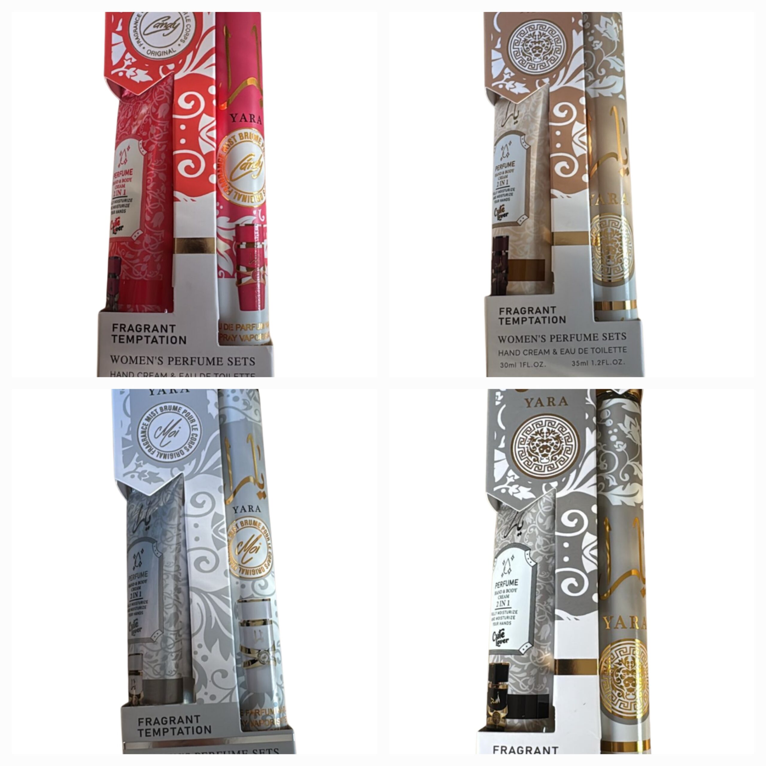 Yara Hand Cream & Perfume 2pc set