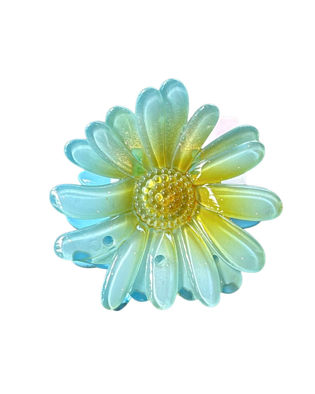 Floral crystal hair clips - Image 5