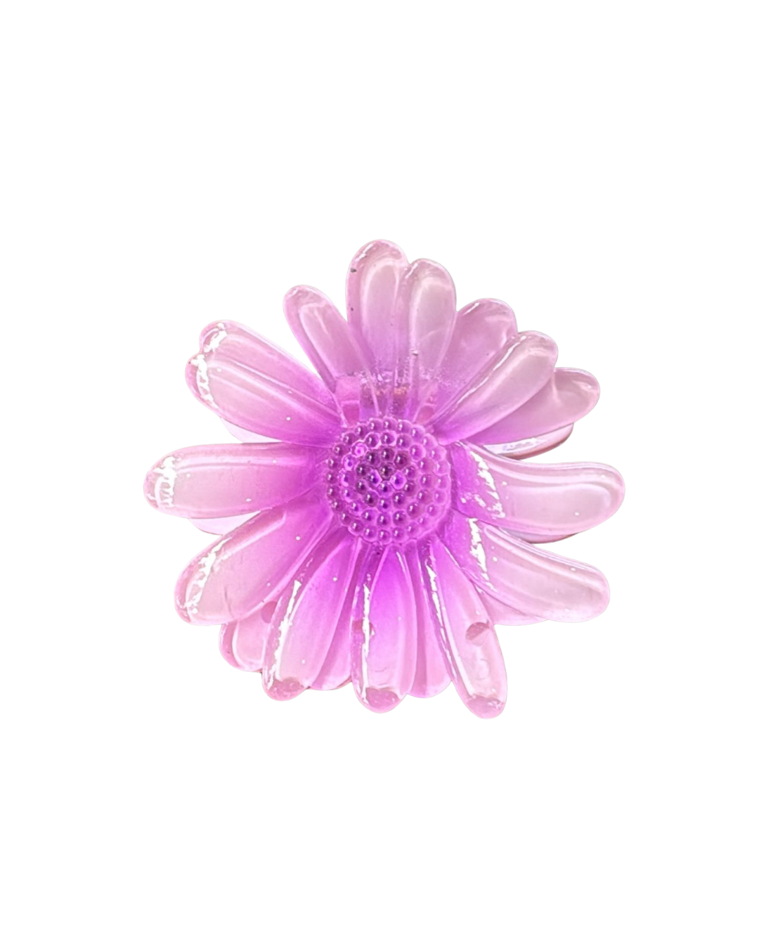 Floral crystal hair clips - Image 4