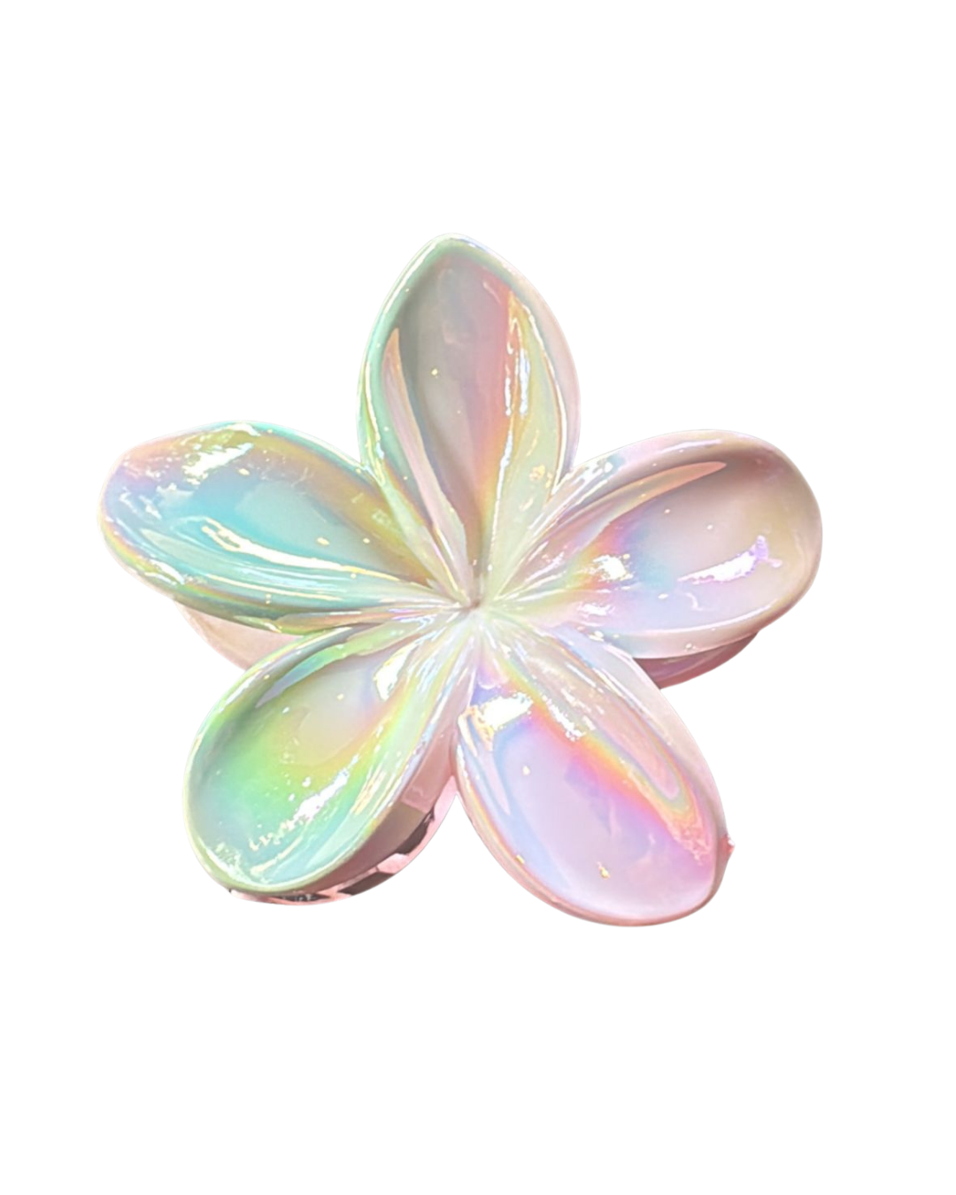 Floral crystal hair clips - Image 2