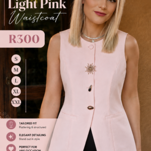 Pink waistcoat