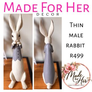 Decor - Thin male rabbit