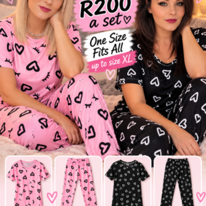 Pink pajamas set 2pc