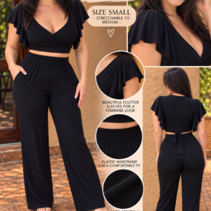2pc Black Set
