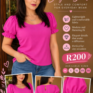 Fuchsia Pink Blouse